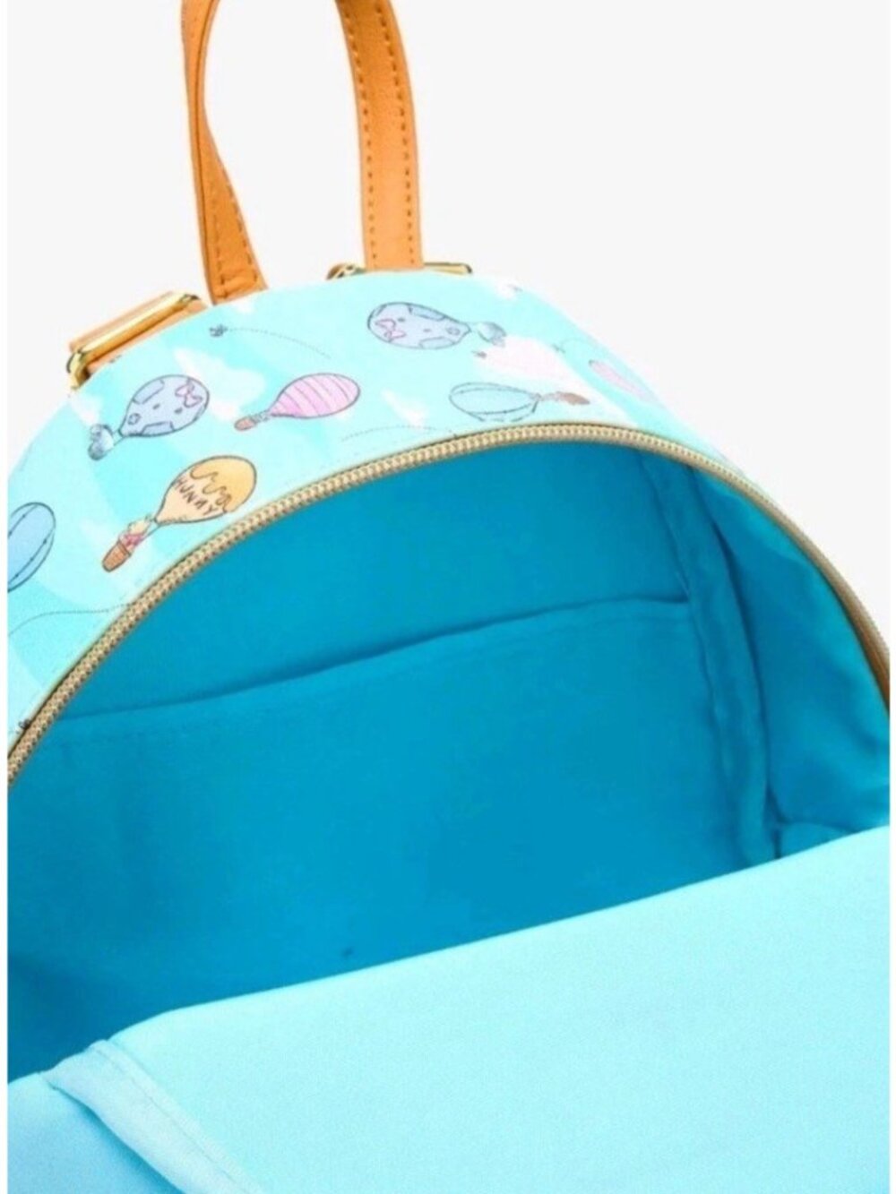 Loungefly Disney Winnie The Pooh Hot Air Balloons Mini Backpack AOP Hunny NWT - Picture 5 of 5
